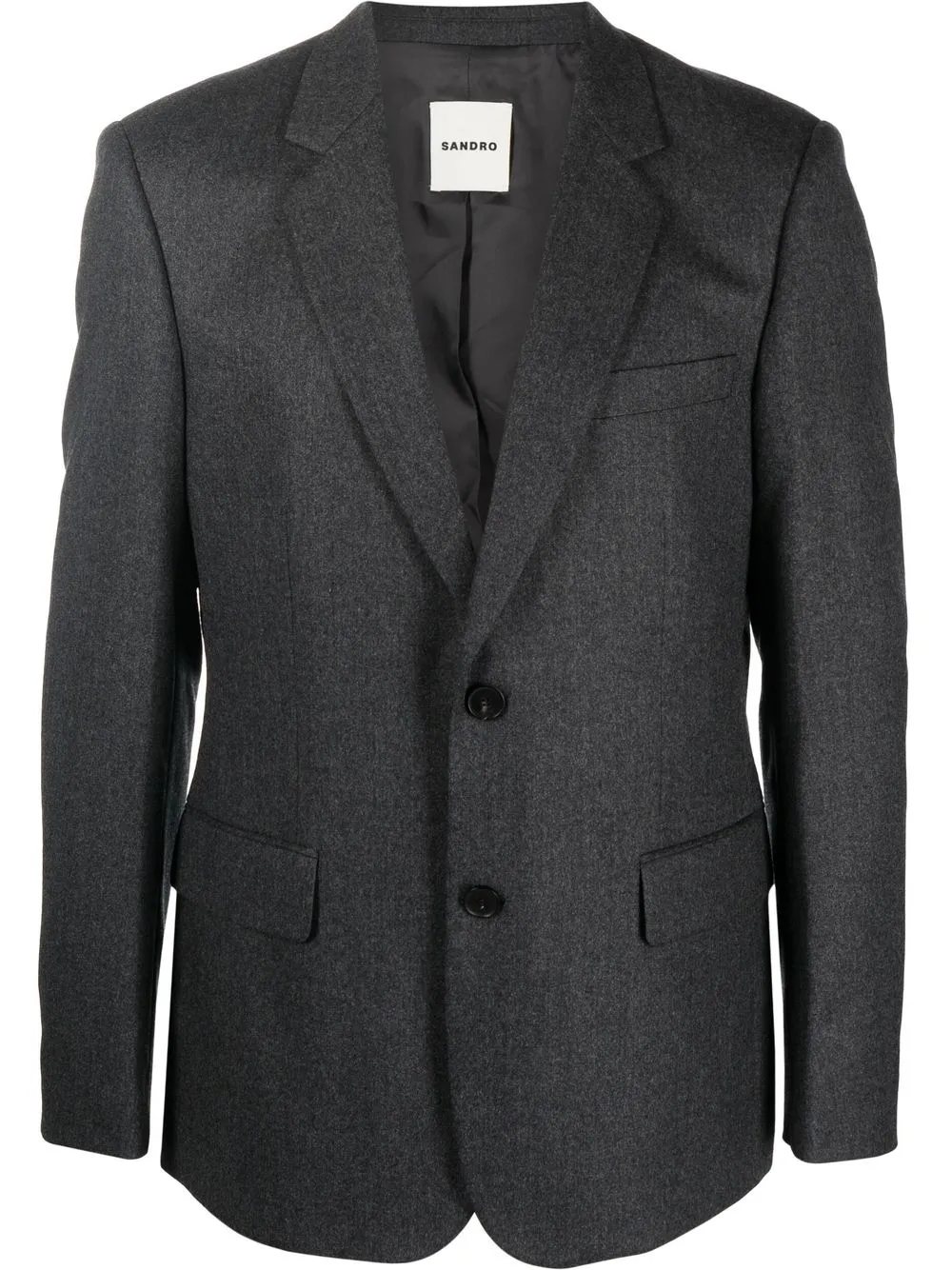 

SANDRO single breasted blazer - Grey