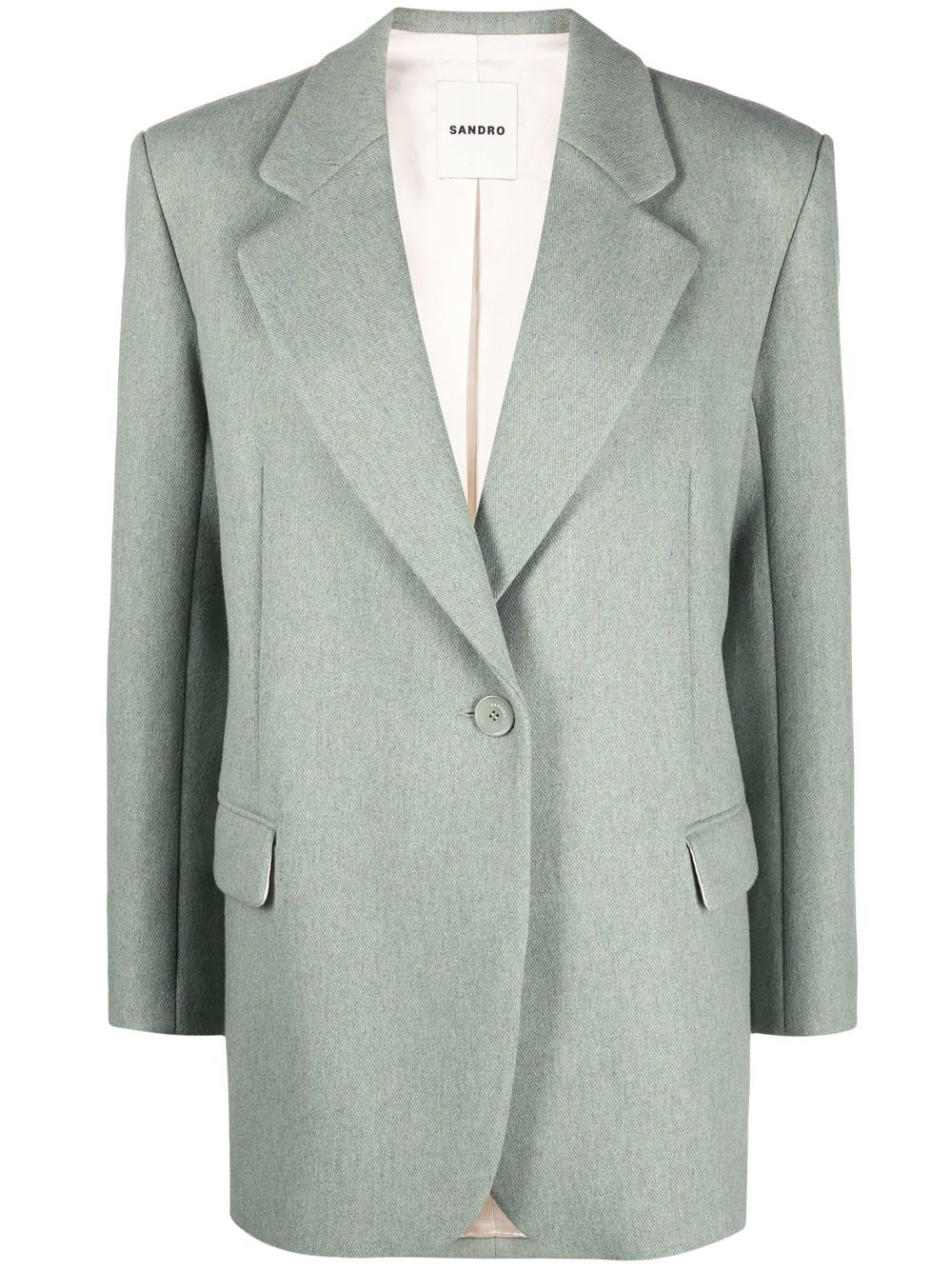 Sandro on sale green blazer