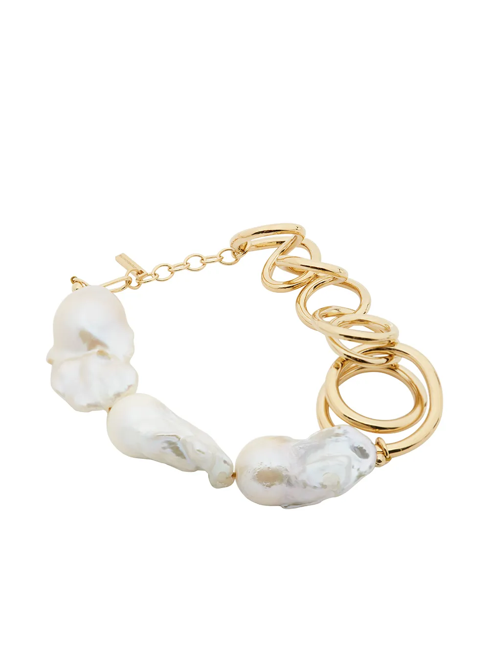 

Completedworks In Charge pearl-embellished bracelet - Gold