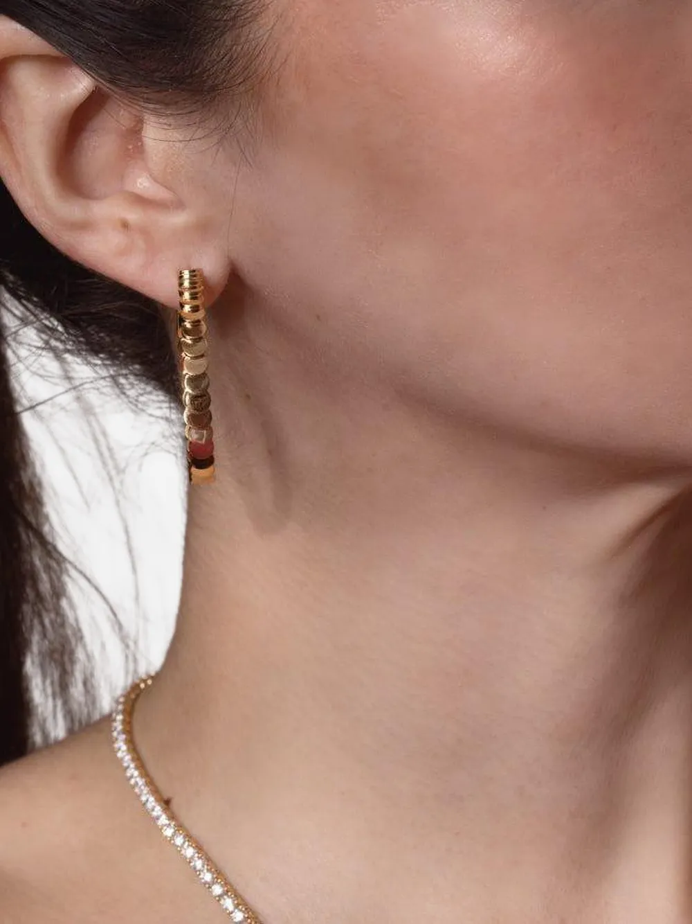  Anita Ko 18kt Gelbgoldcreolen 
