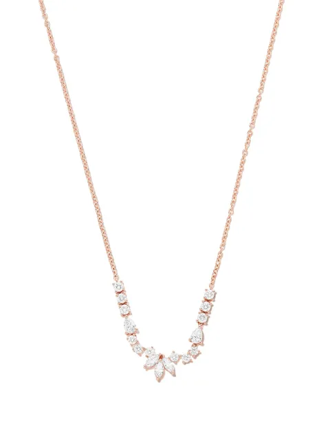 Anita Ko 18kt rose gold Grace diamond necklace