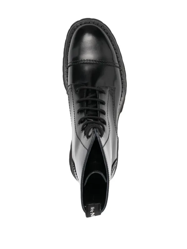 ●alexander mcqueen レースアップブーツ 美品】 ALEXANDER MCQUEEN / アレキサンダーマックイーン