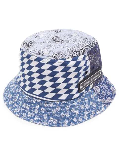 Children Of The Discordance mix print bucket hat