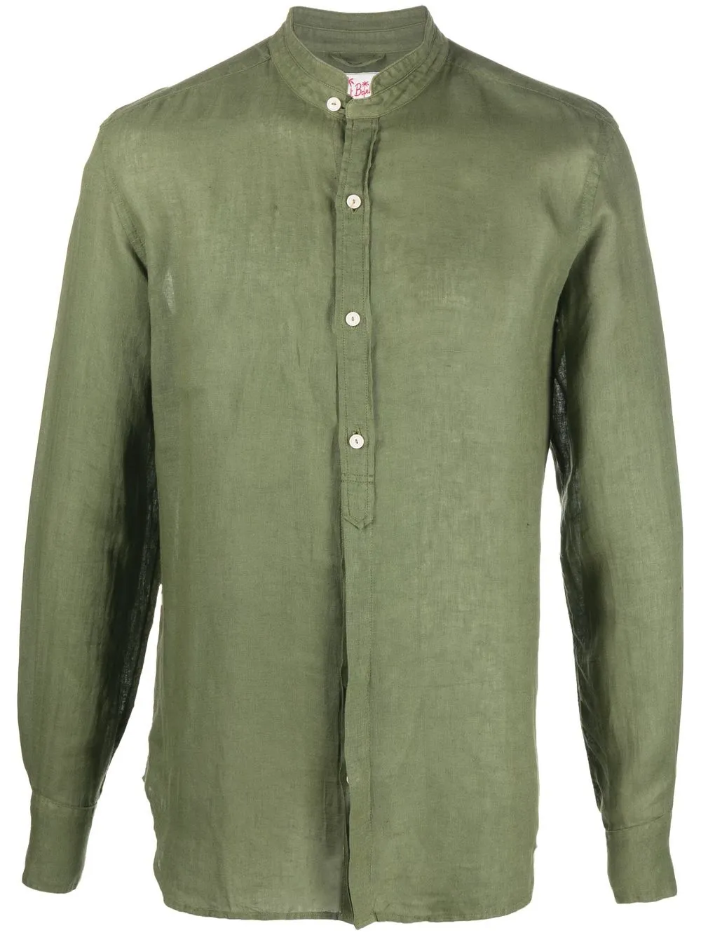 

MC2 Saint Barth camisa manga larga con botones - Verde