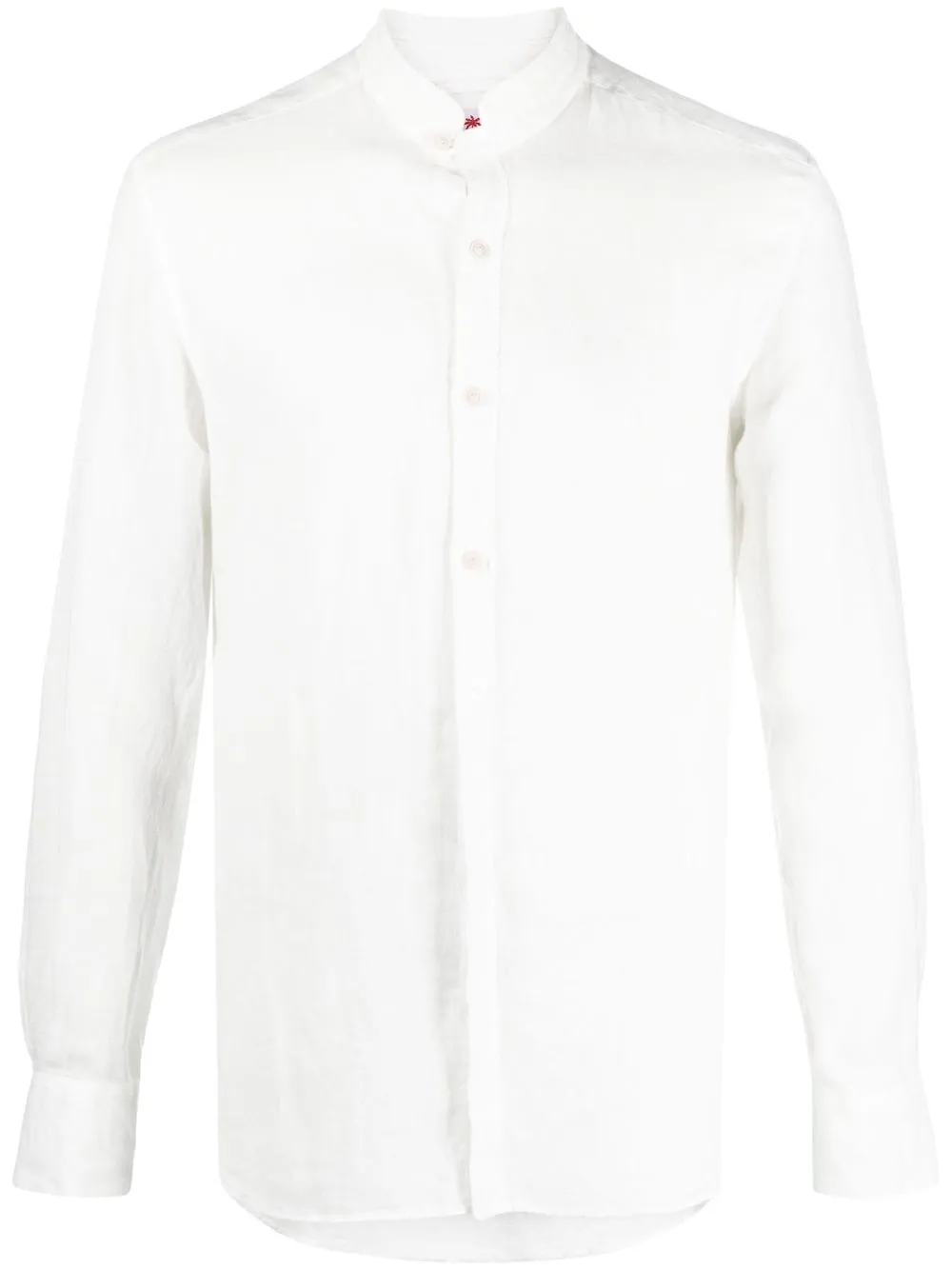 

MC2 Saint Barth camisa manga larga con botones - Blanco