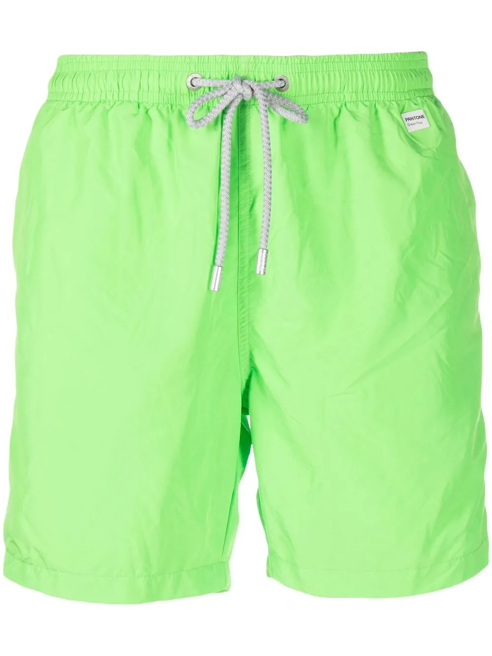 

MC2 Saint Barth shorts de playa con parche del logo - Verde