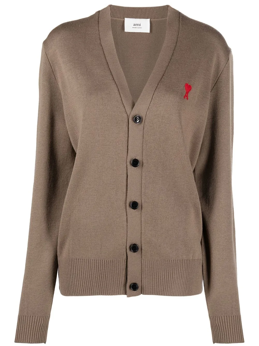 Ami de Coeur V-neck cardigan