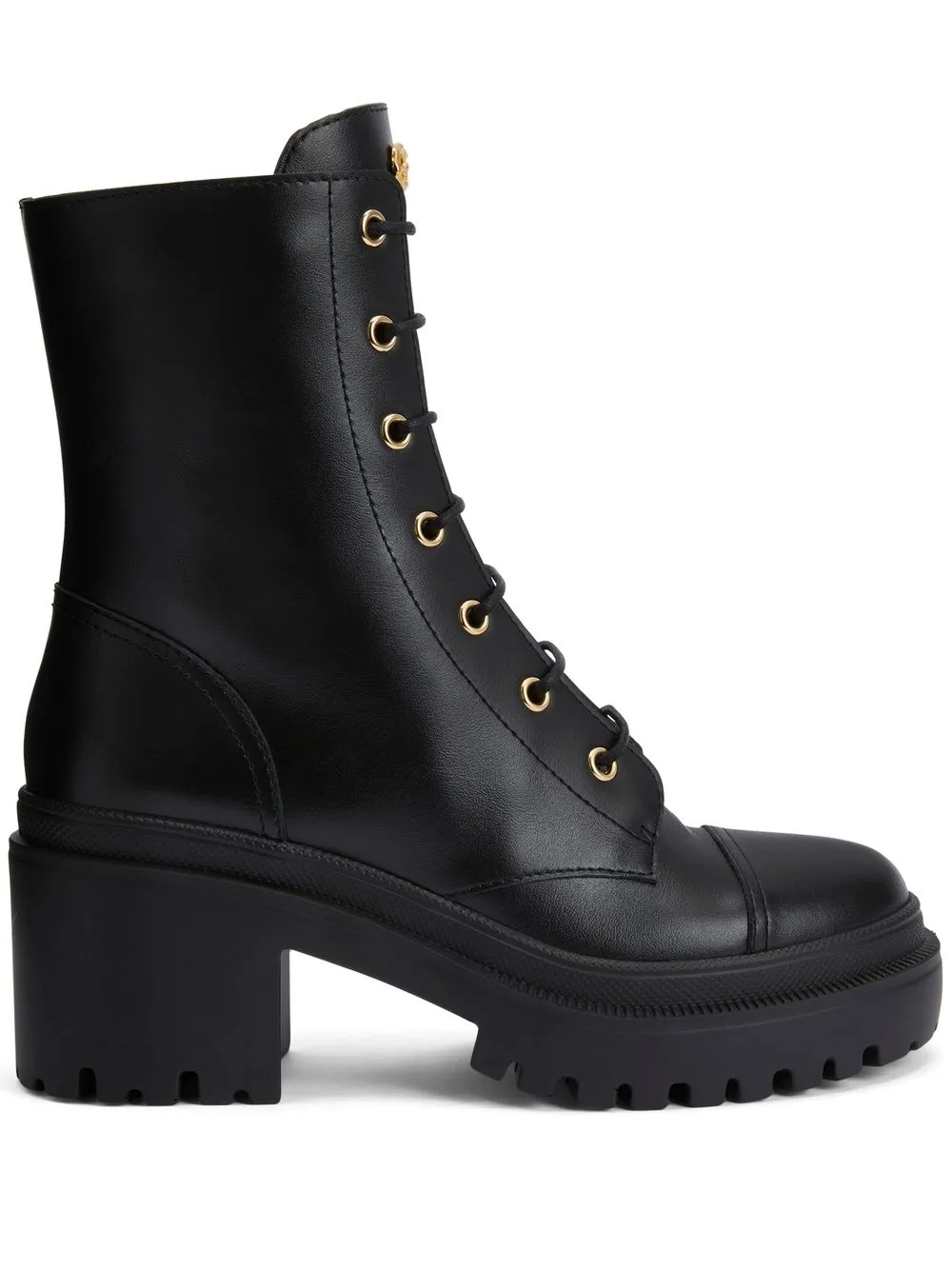 Giuseppe Zanotti Malakhy lace-up leather boots – Black