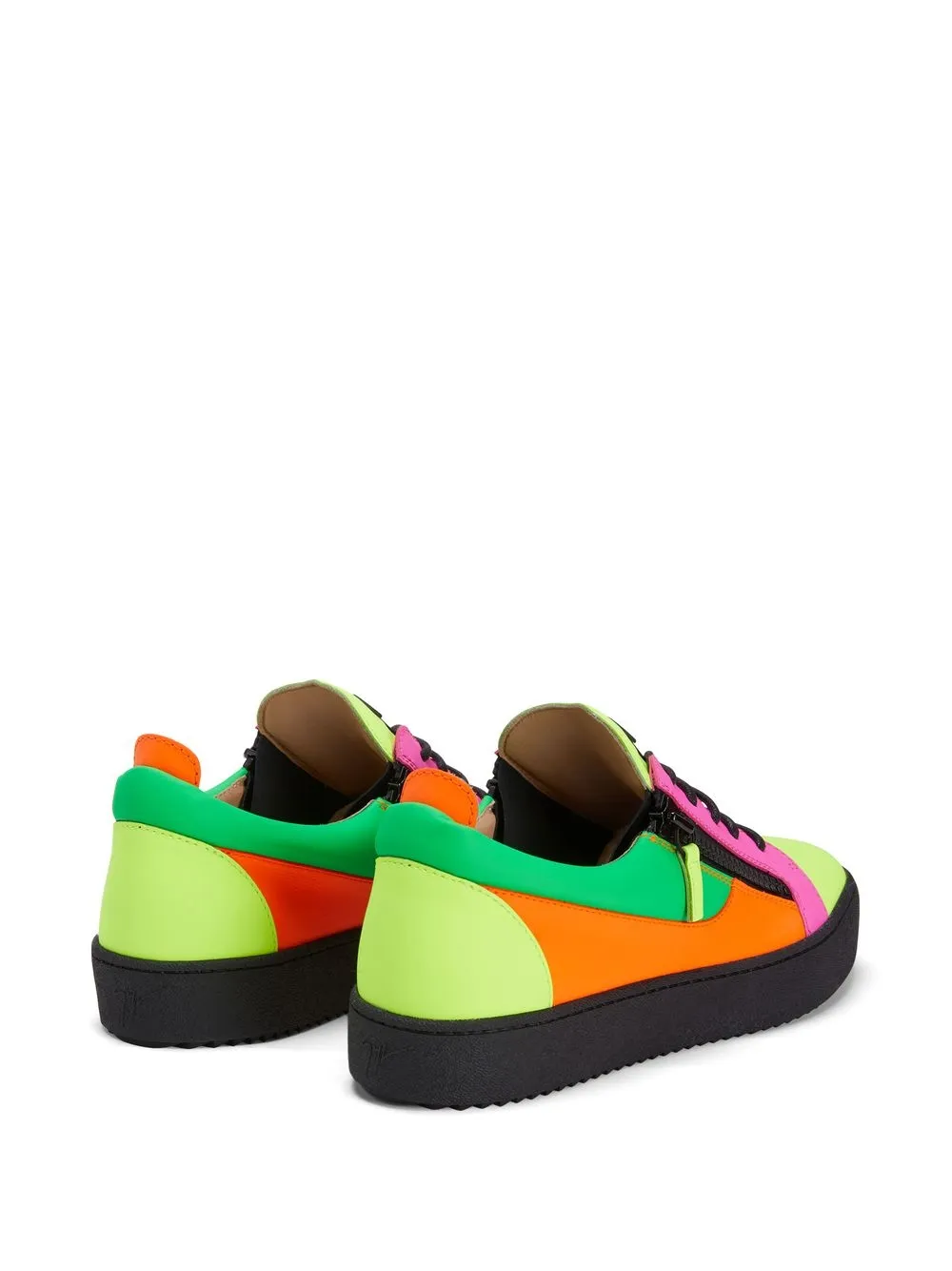  Giuseppe Zanotti Frankie Sneakers In Colour Block Optik   Mehrfarbig 