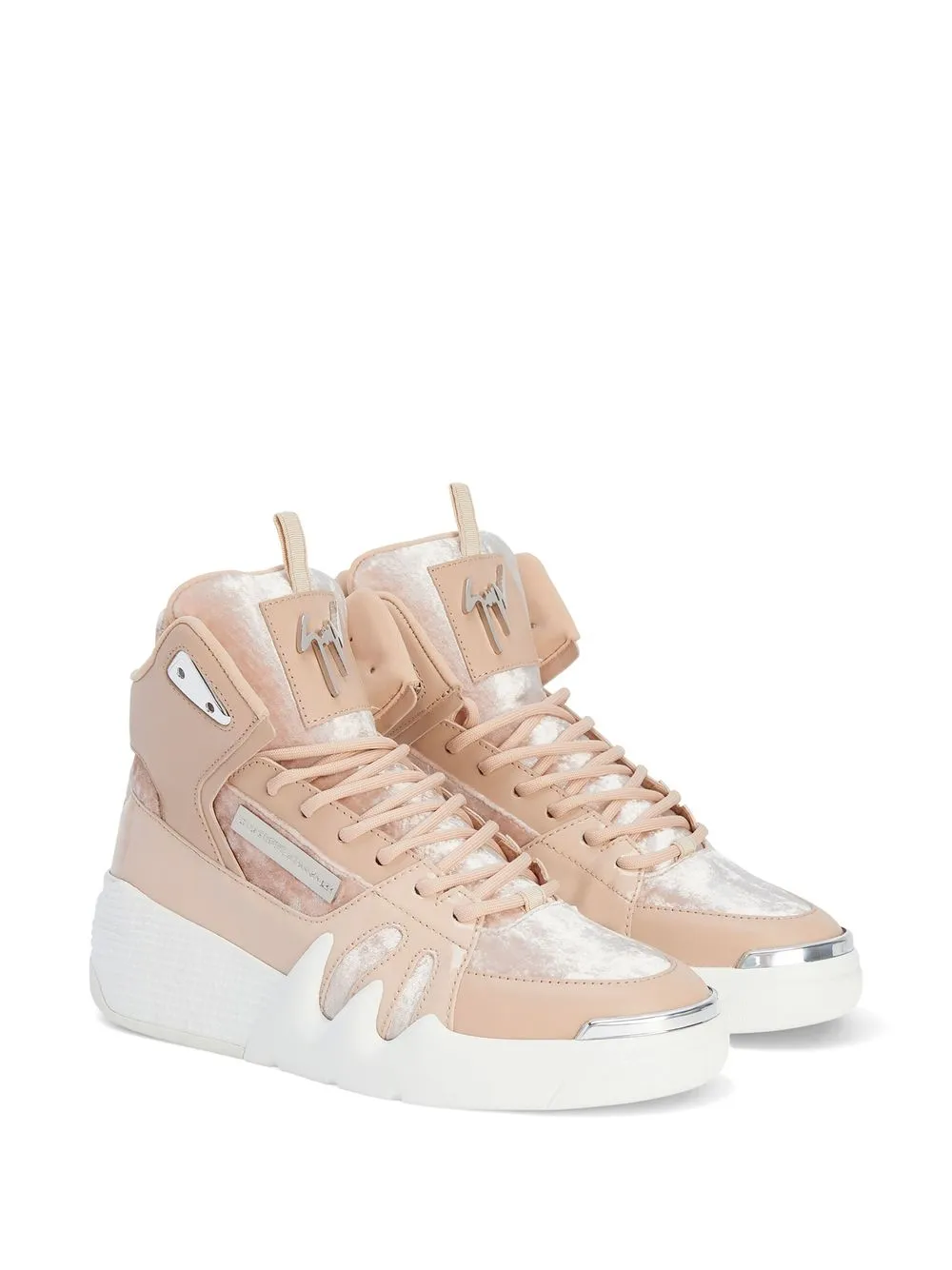 Giuseppe Zanotti Talon high-top sneakers Pink