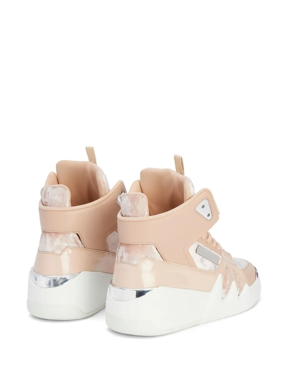 Giuseppe Zanotti Talon high-top sneakers Pink