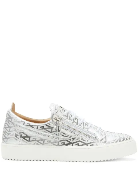 Giuseppe Zanotti Gail monogram-print sneakers