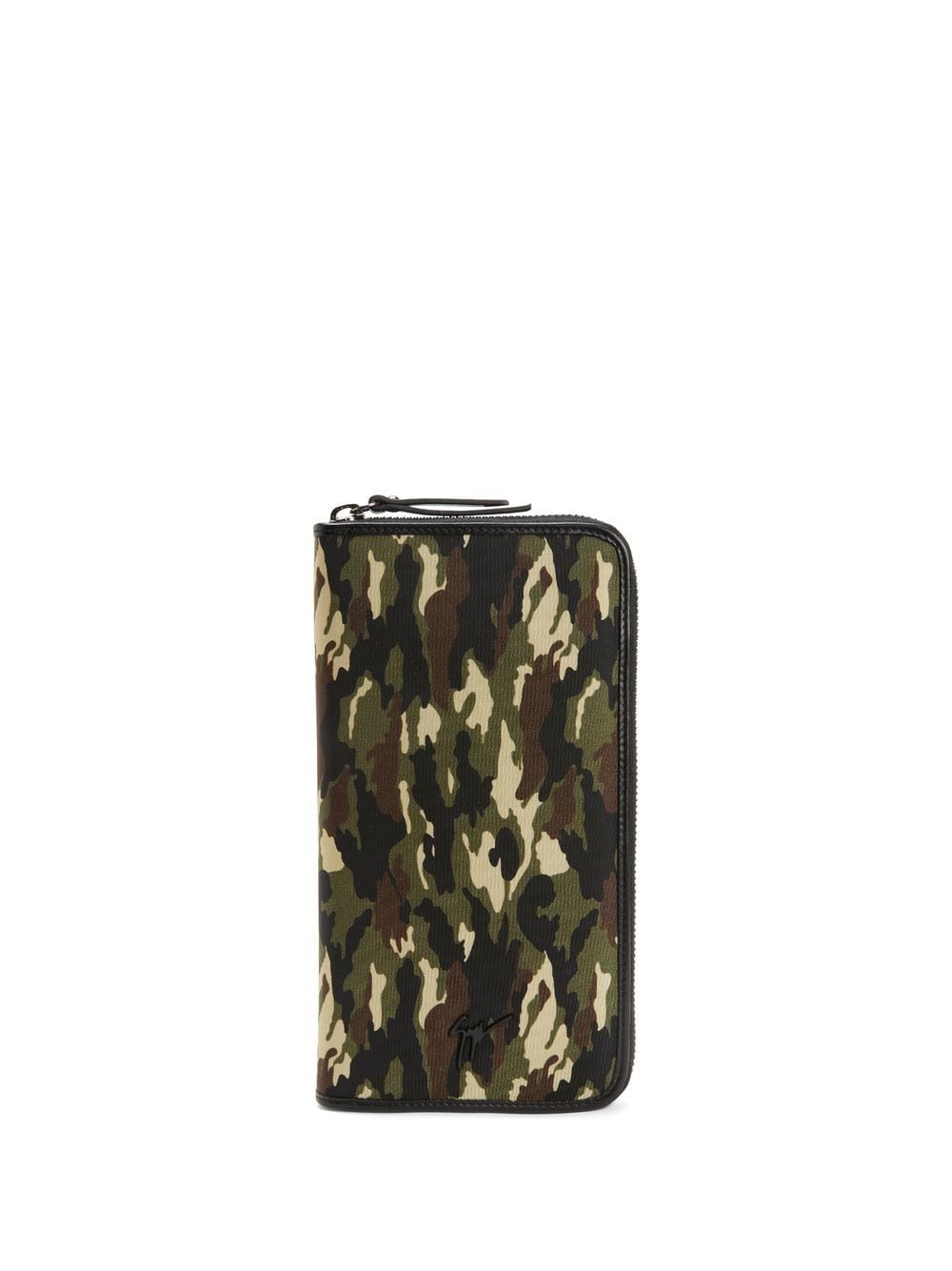 Samuel camouflage-print wallet