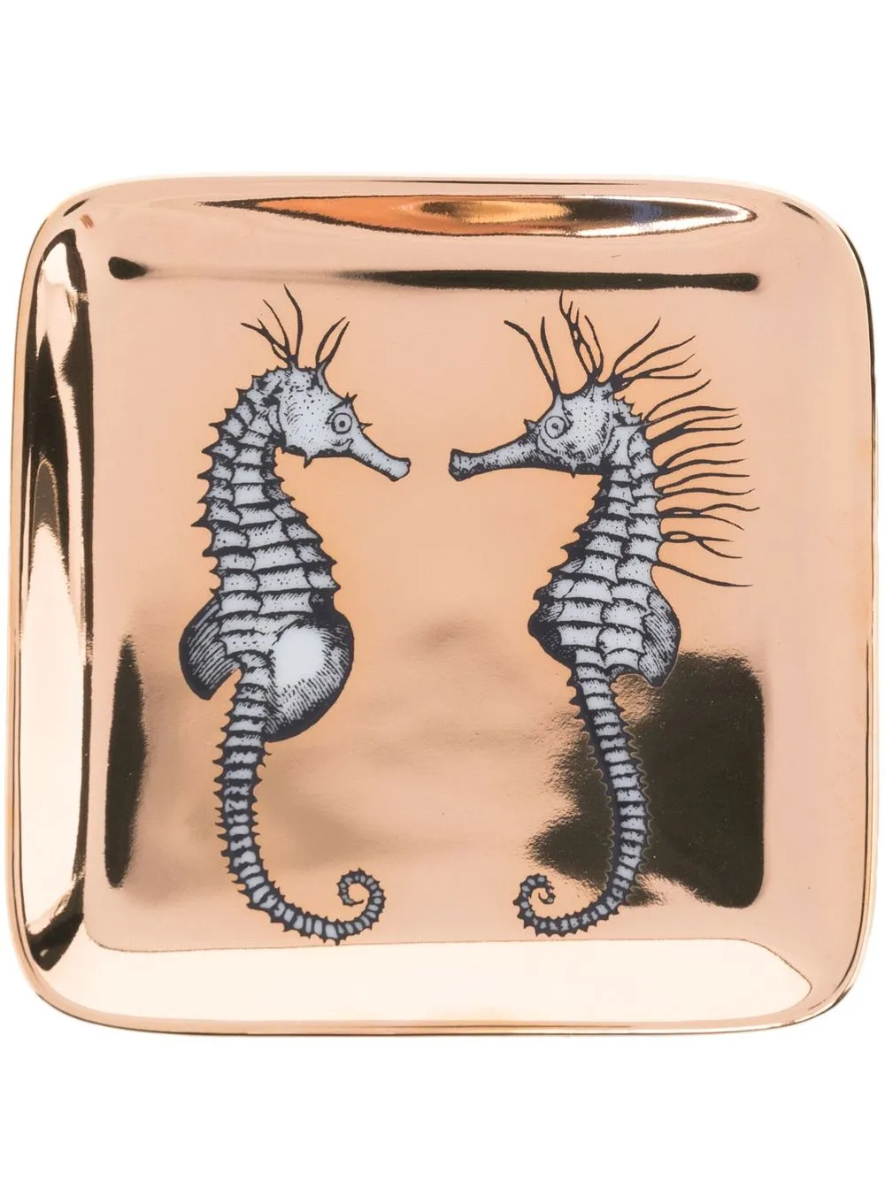 

Fornasetti portavasos Sea Horse - Dorado