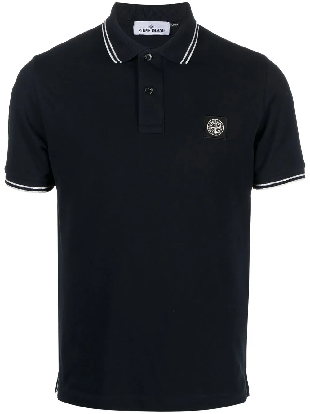 

#Mumofsix playera tipo polo con parche del logo - Azul