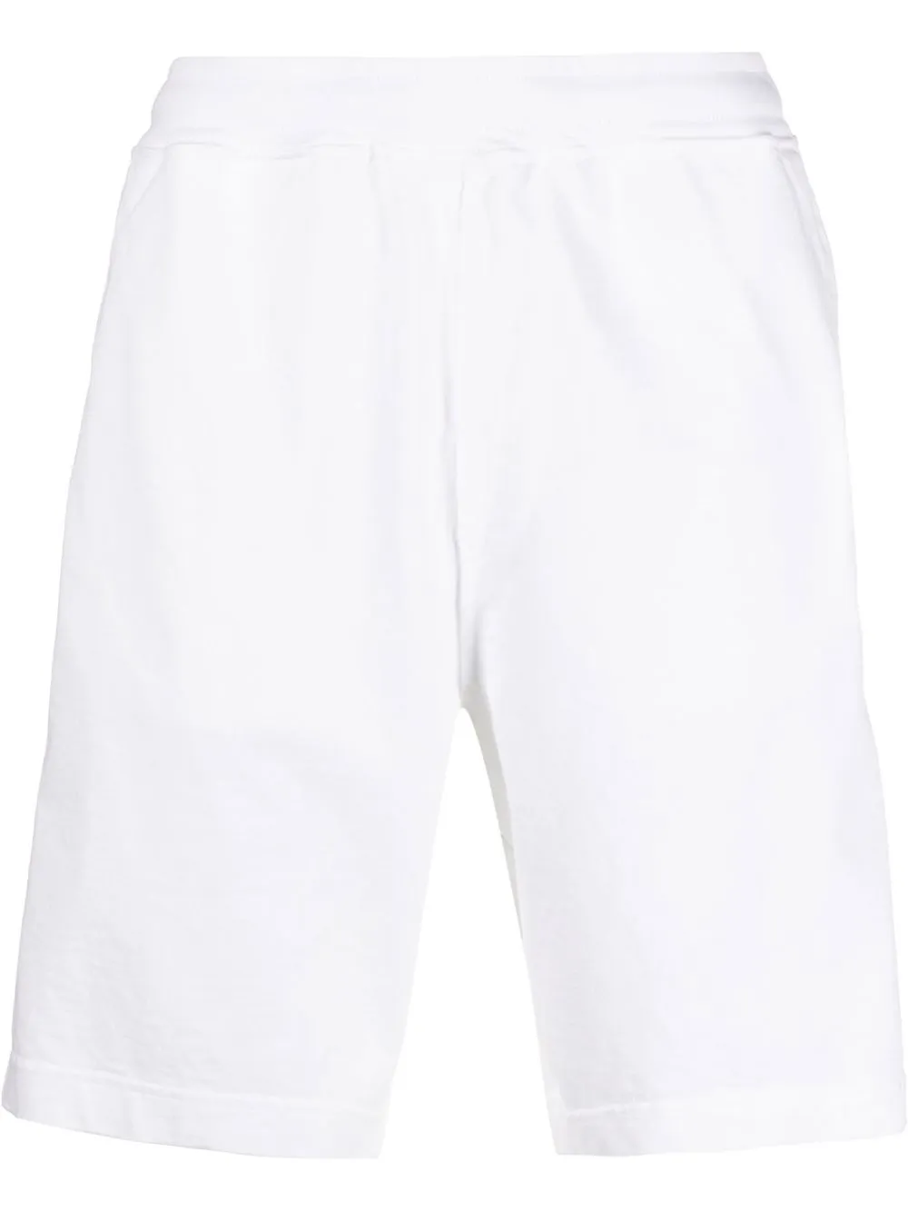 

Stone Island bermudas con número estampado - Blanco