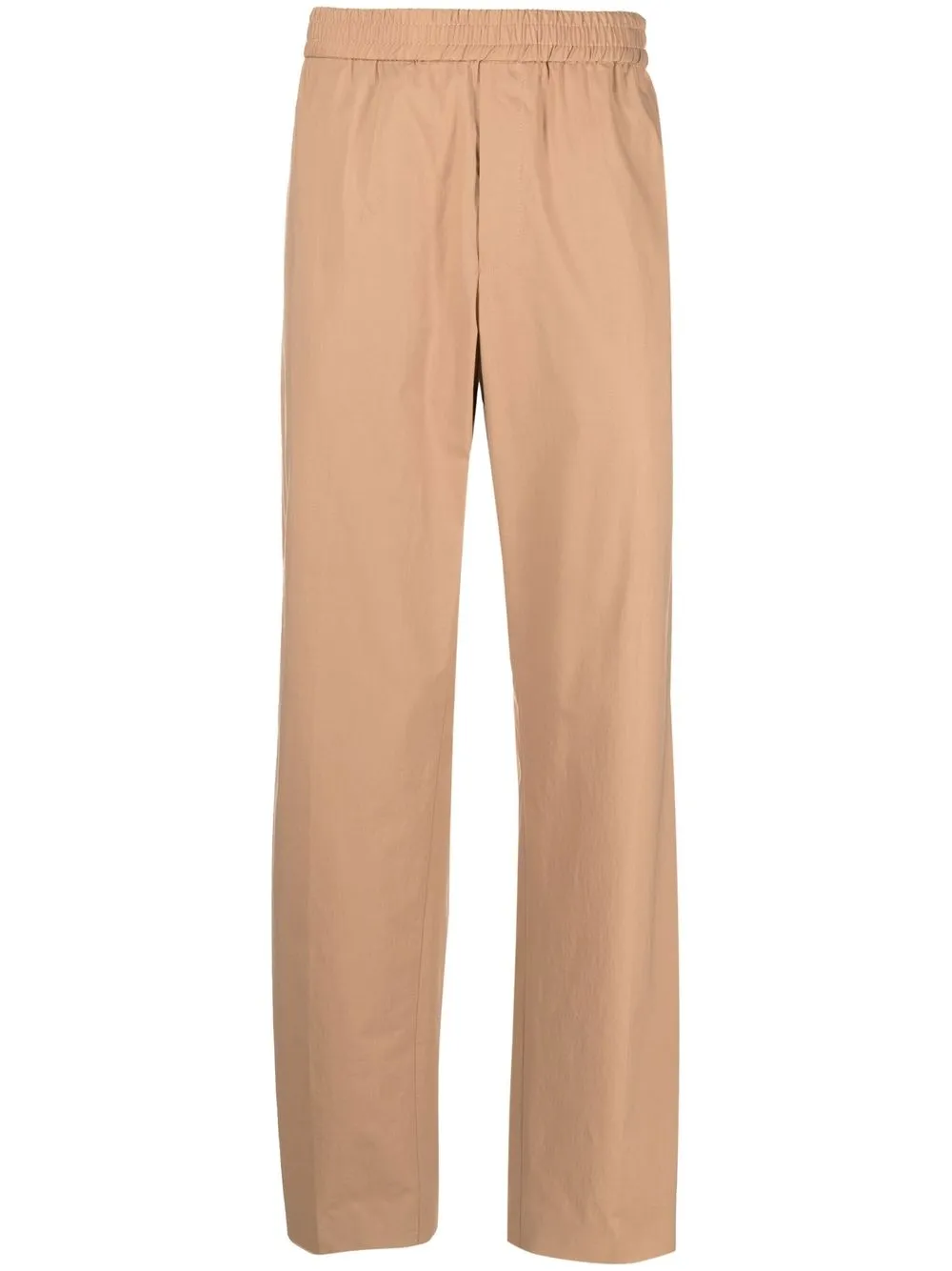 

BOSS elasticated straight-leg trousers - Neutrals