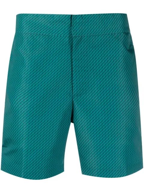 Frescobol Carioca Pepe-print classic swim shorts