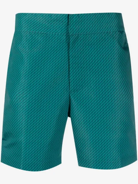 Frescobol Carioca Pepe-print classic swim shorts