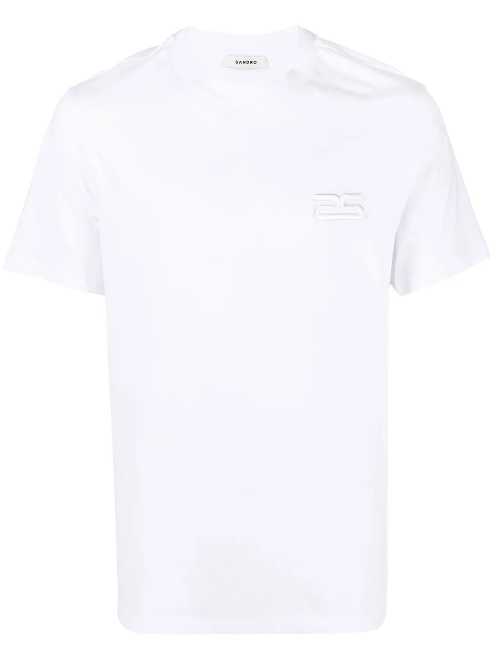 

SANDRO playera con logo bordado - Blanco