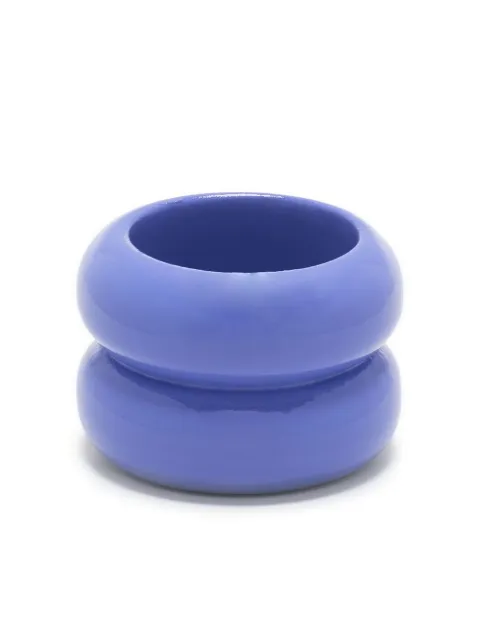 Uncommon Matters Breve chunky wood ring 