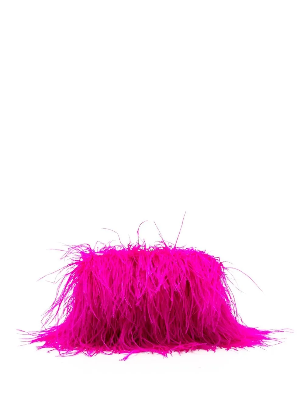 

SERPUI feather clutch bag - Pink