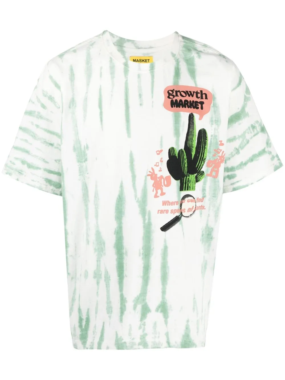 

MARKET playera con estampado Growth Market - Verde