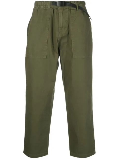 Gramicci elasticated drawstring-waistband trousers