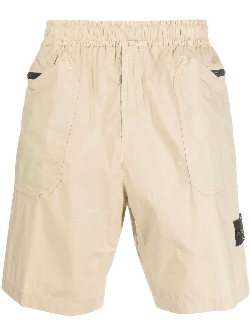 

Stone Island shorts con parche del logo - Neutro