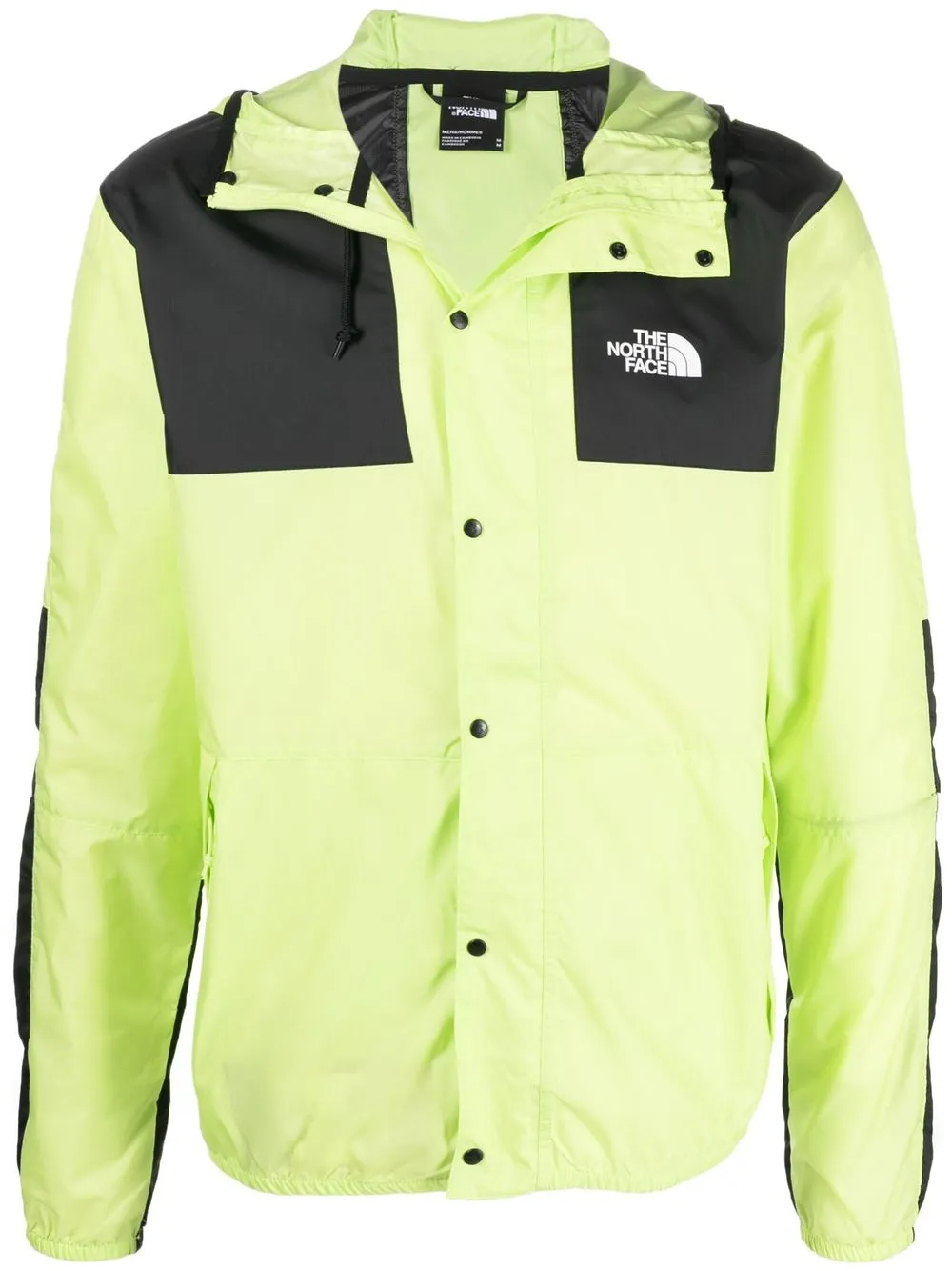 

The North Face logo hooded jacket - Green