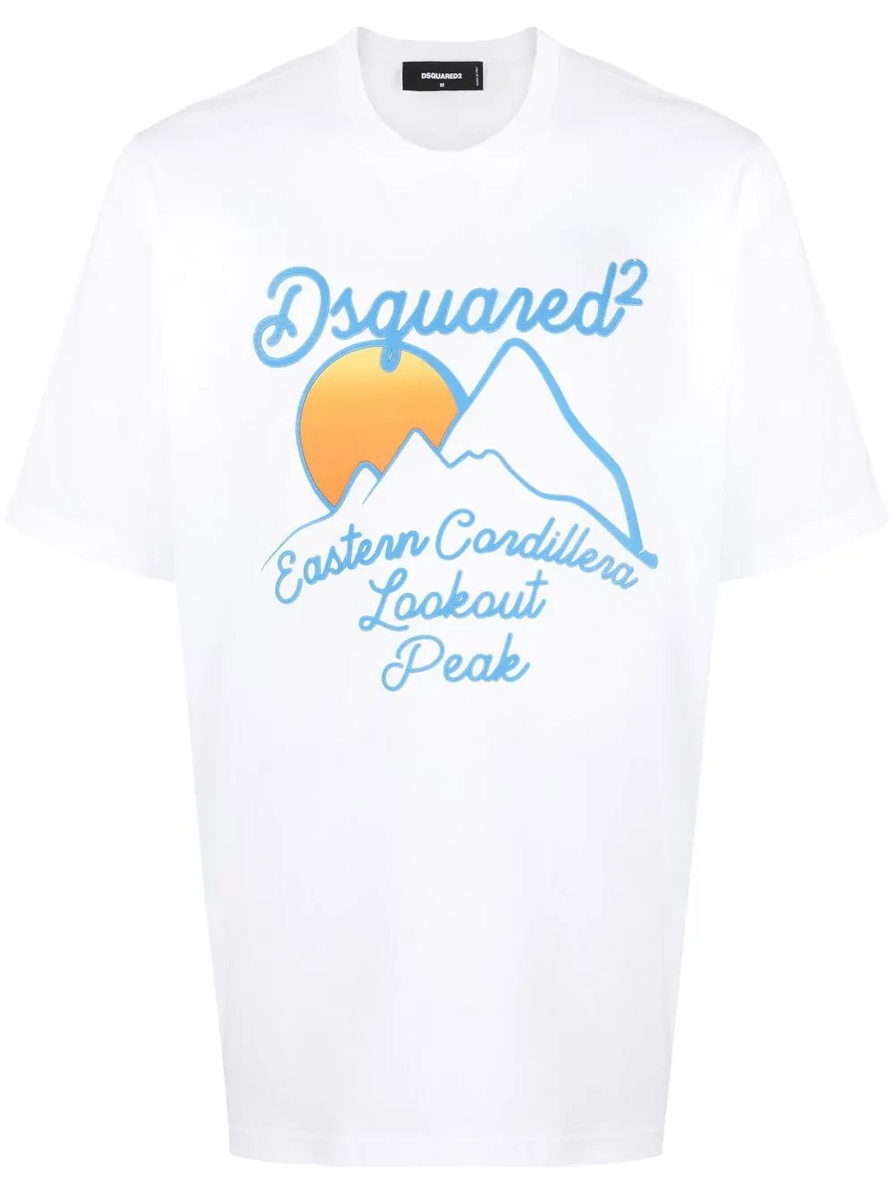 

Dsquared2 playera con logo estampado - Blanco