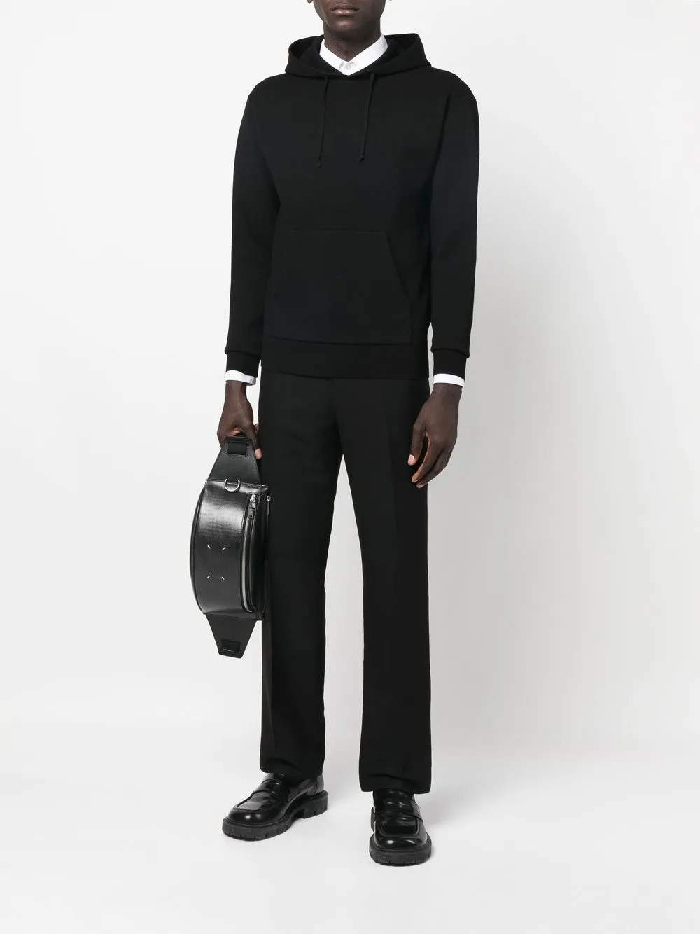 SANDRO Jersey hoodie - Zwart