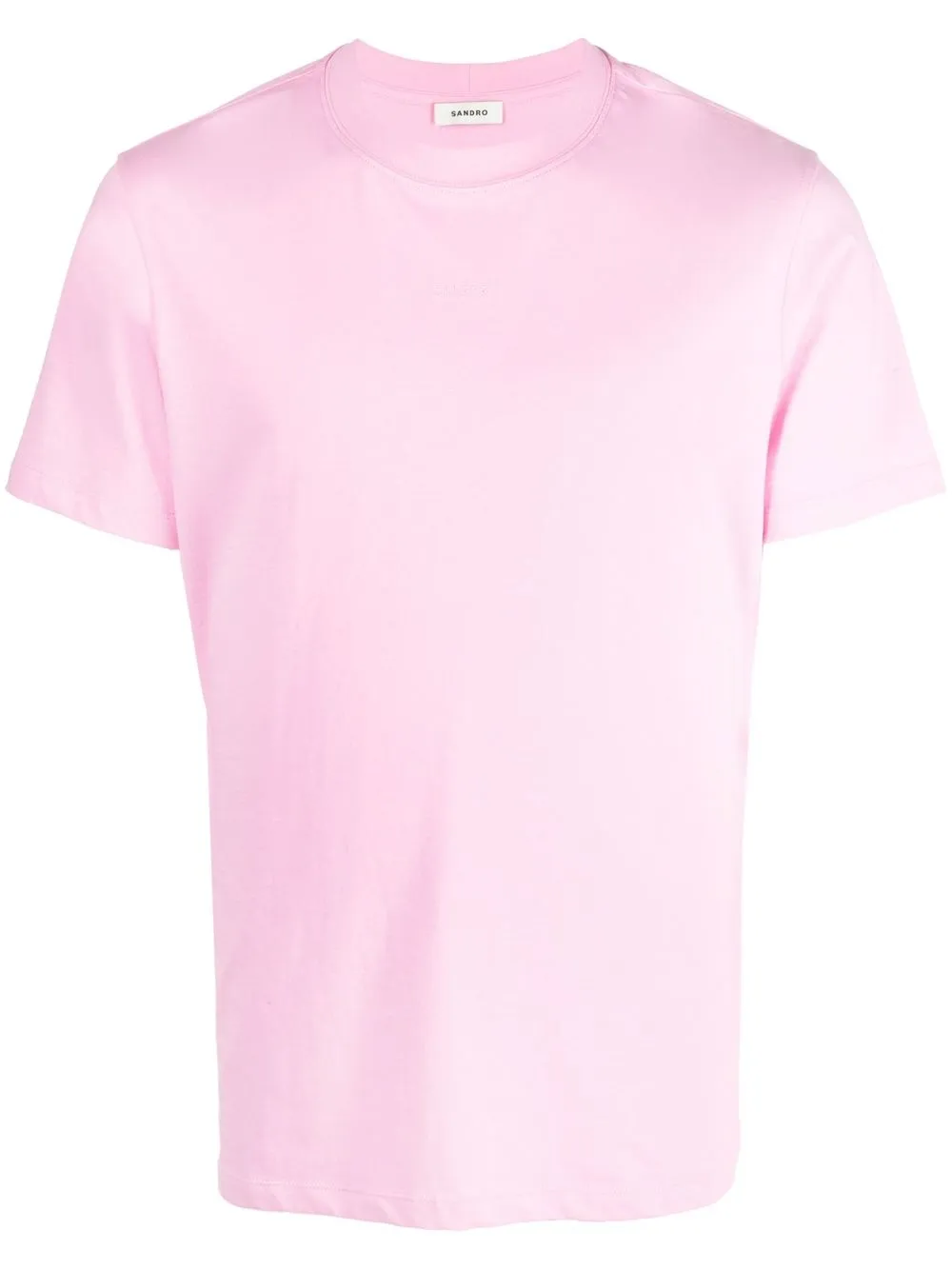 

SANDRO playera con logo bordado - Rosado