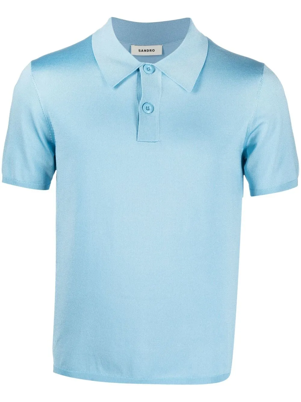 

SANDRO playera tipo polo slim - Azul