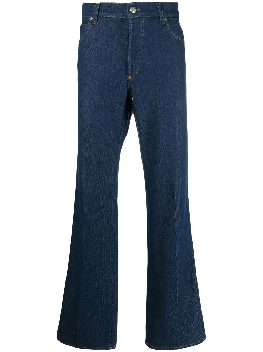 

SANDRO straight-leg mid-rise jeans - Blue