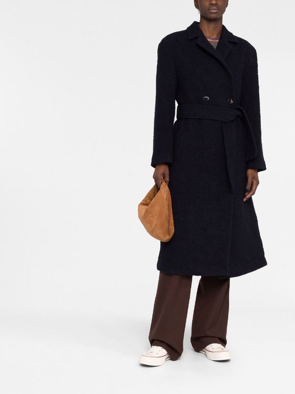 sandro belted coat