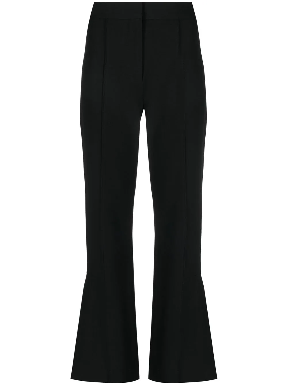 

SANDRO Andrey cropped flared trousers - Black