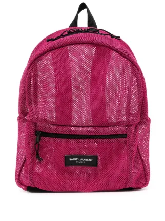 Mesh on sale pink backpack