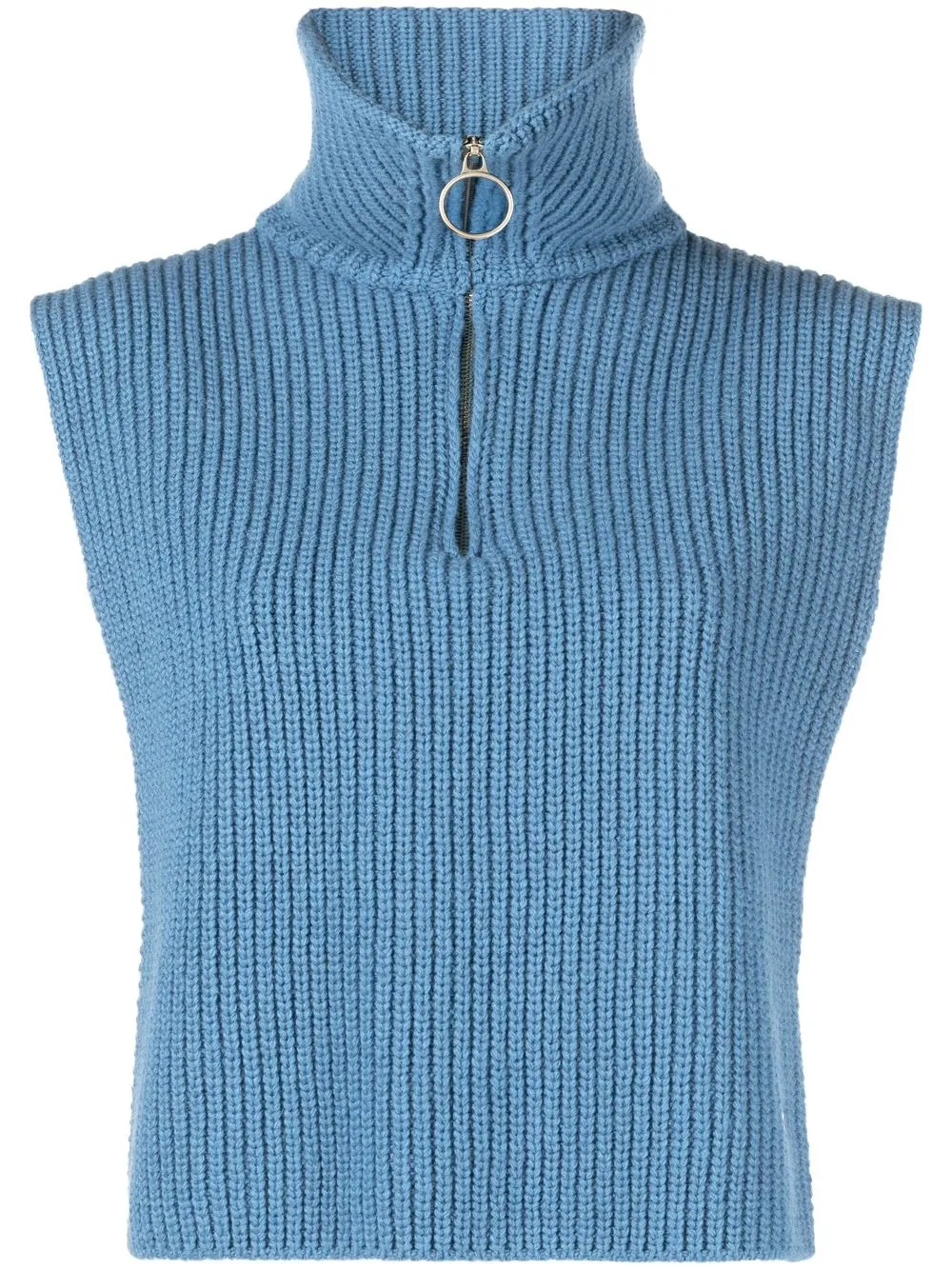 

SANDRO Charlestown zip-up bib - Blue