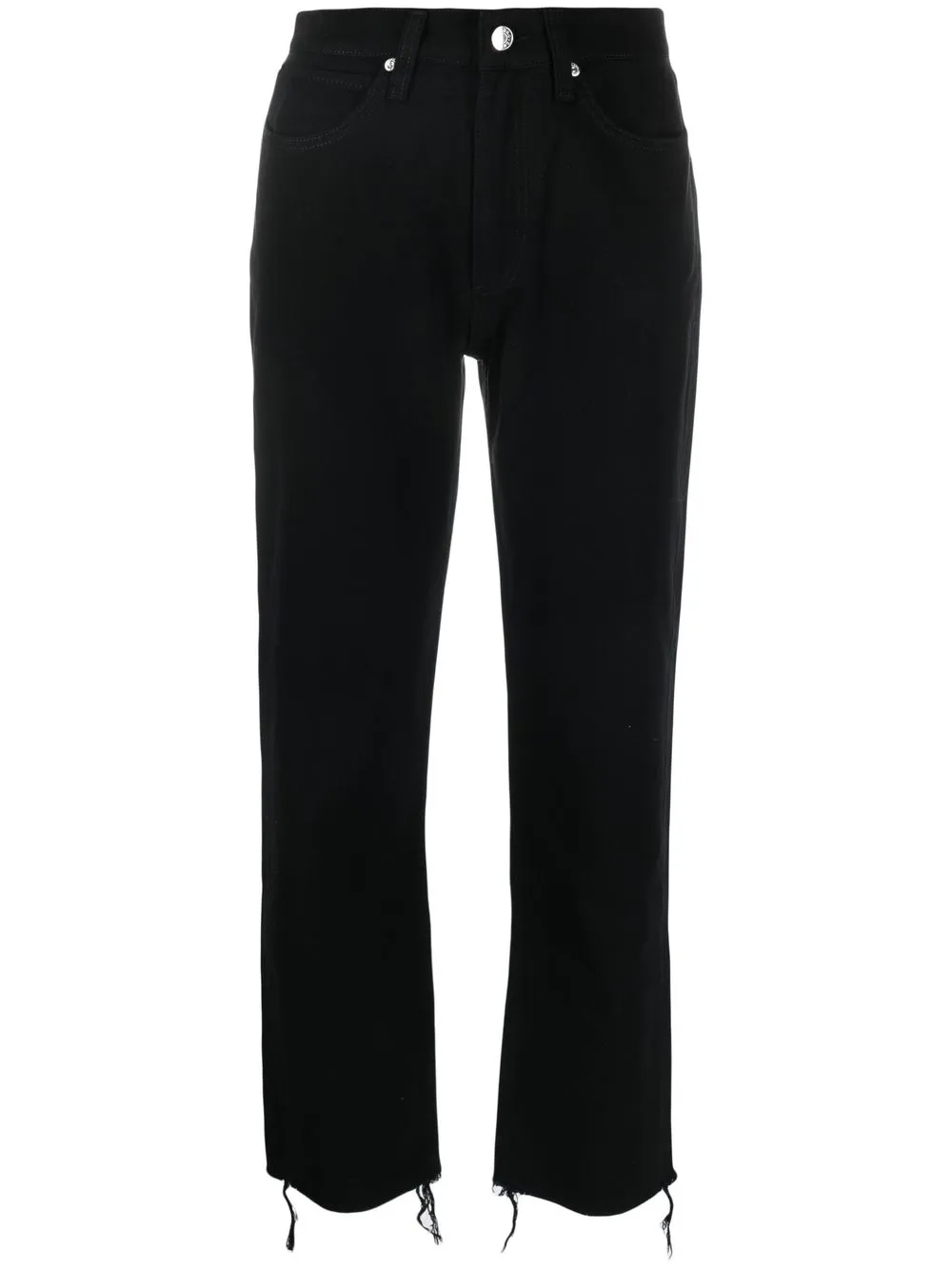 

SANDRO flared cropped jeans - Black