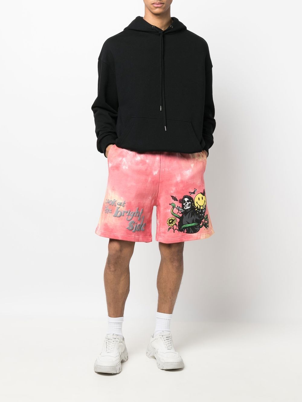 MARKET Shorts met print - Roze