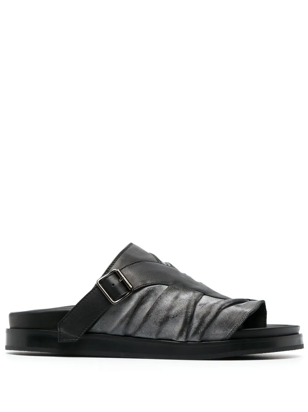 

Kiko Kostadinov Valakas leather sandals - Black