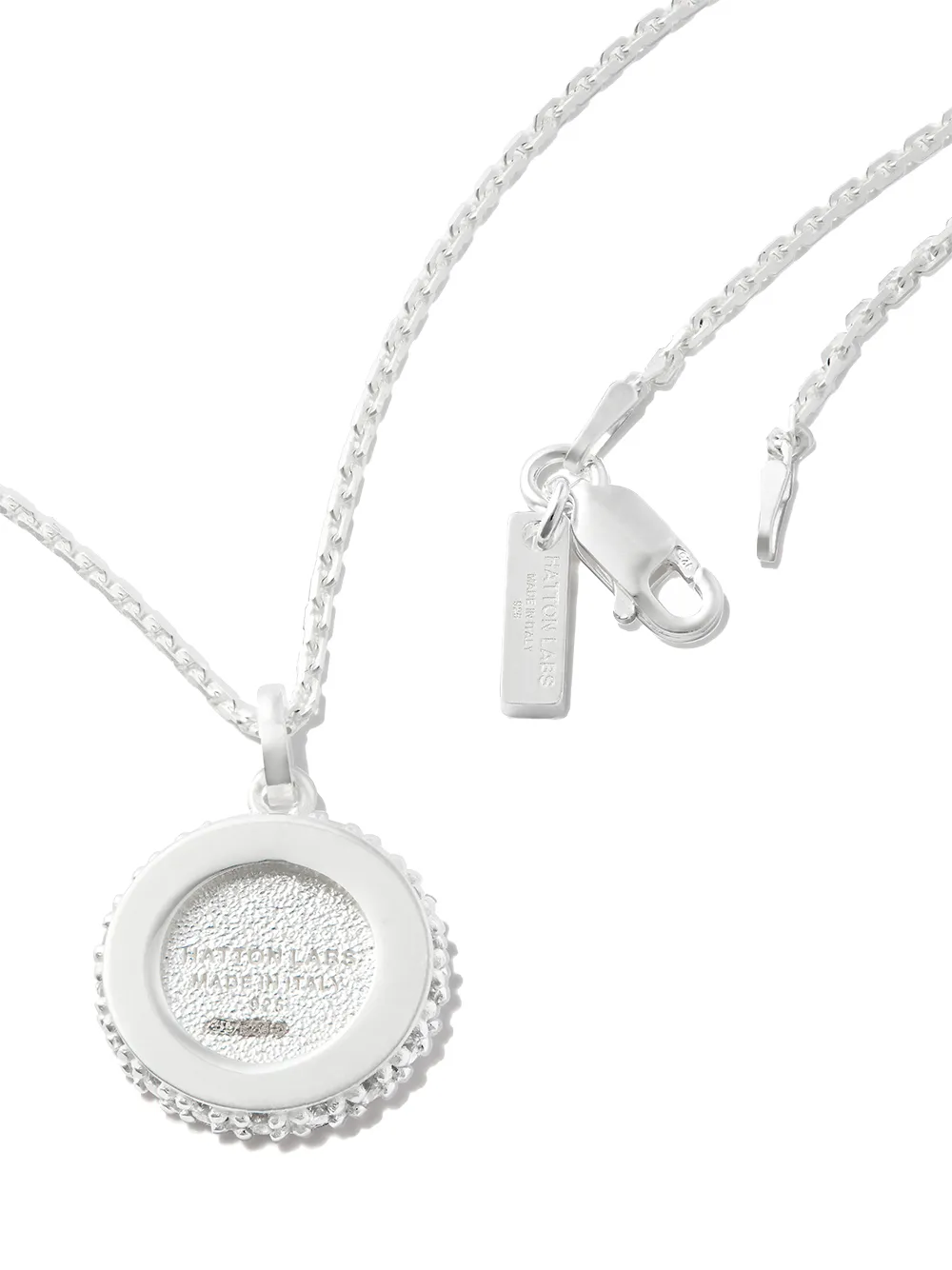 Hatton Labs Sterling Silver Chip Pendant Necklace | Silver
