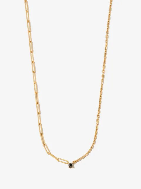 Yvonne Léon collar de cadena en oro amarillo de 18kt