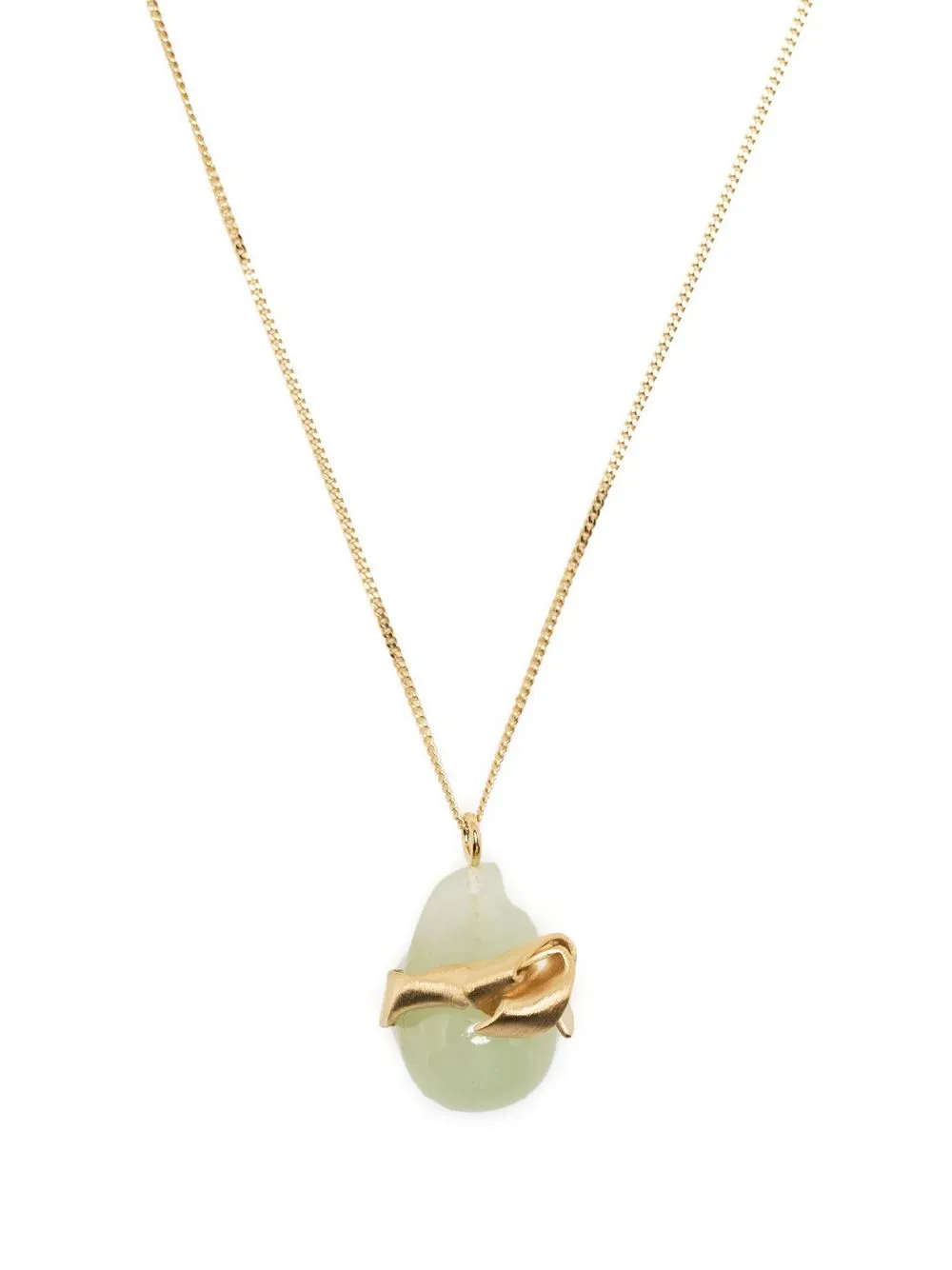 

Completedworks Frozen Gesture pendant necklace - Gold