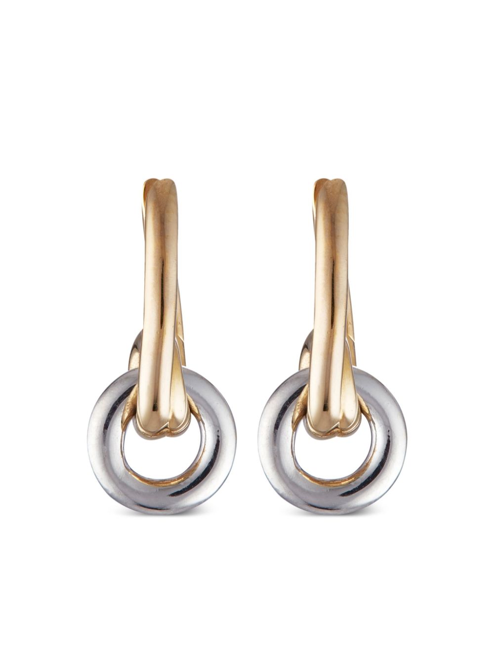 Loop Drop hoop earrings