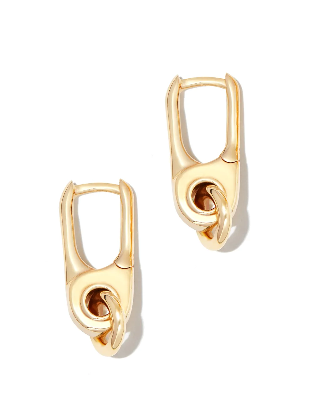 farfetch.com | Carabiner hoop earrings