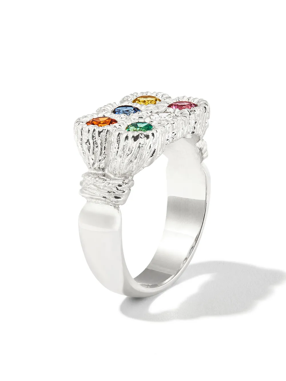 Bleue Burnham Flowers Grow Together サファイア リング スターリング