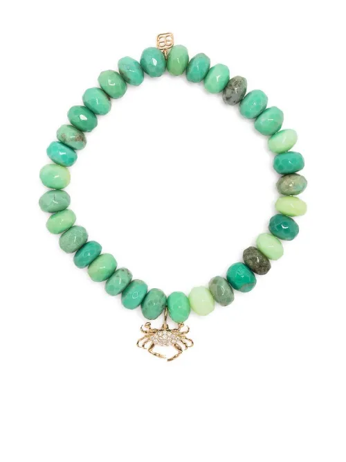 Bracelet en or 14ct à perles - Sydney Evan - Modalova