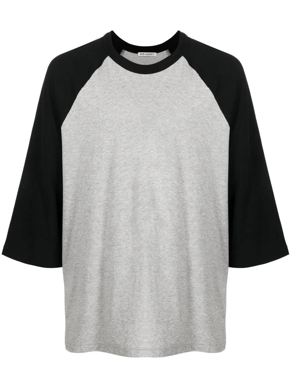 

Our Legacy colour-block panel detail T-shirt - Grey